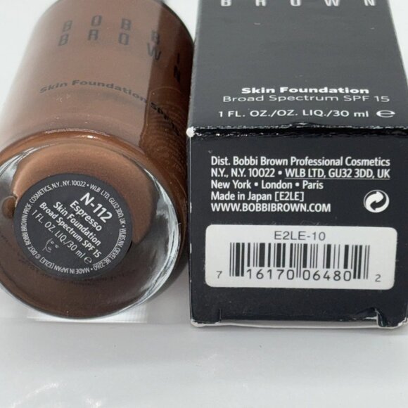 Bobbi Brown EspressoSkin Liquid & Stick Foundation Set NEW $120 MSRP -  50% OFF - Picture 4 of 11